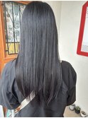 ダークトーンのオーバーハング☆インナーのパープルが素敵過ぎ♪