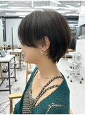 黒髪カタログ/ボブルフ/小顔に見せるヘア/ワンレン