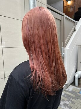 エース (ACE) 【ACE横浜】ピンクオレンジ×髪質改善トリートメント