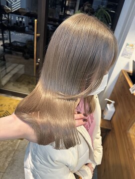 アンドライフ 市原店(AND LIFE) 【ブリーチしてつくるグレージュ】