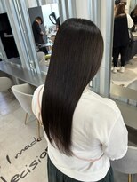 キング(K!ng) 縮毛矯正髪質改善ハイライトレイヤーカット枚方美容室エクステ