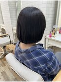 ラベンダーグレー10代20代艶ボブ