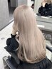 [Soran指名限定] カット＋ハイブリーチ2回＋高級カラー＋艶髪TR 41000→28000