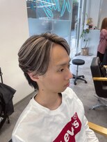 メンズサロン キング 梅田店(Men’s salon K!ng)&nbsp;波巻きツイストスパイラルパーマ/フェザーパーマ/眉毛/メンズ