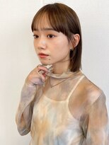 ファルベ(Farbe)&nbsp;くびれ アプリコットオレンジ 夏のヘアアレンジハイライトカラー