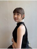 暑い夏オススメ！結んだときにかわいい顔まわりカット