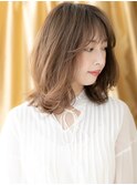 □グレーベージュゆるふわエアリーミディ403北浦和20代30代40代