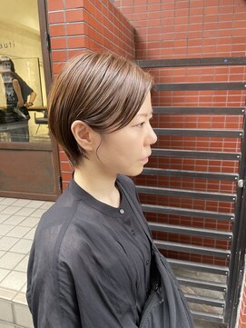 カウチ 板橋本町店(kauti) 耳掛けショートボブ