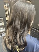 ブリーチハイライト髪質改善ダブルカラーレイヤーカット