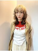 ハッシュカット×デザインカラー