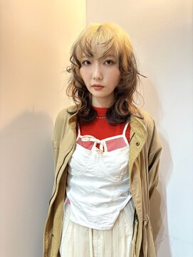 カシェル(cashel kishaba) ハッシュカット×デザインカラー