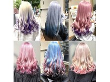 ワンスタイル(One style)の雰囲気（【ブリーチ、ハイトーン、インナーカラー、白髪ぼかし】）