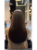 サンカリ イオンモール新居浜店(SANKARI)&nbsp;うる艶チョコレートブラウン×髪質改善トリートメント