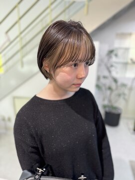 ロン(RON) 【ショートボブ×フェイスフレーミング】