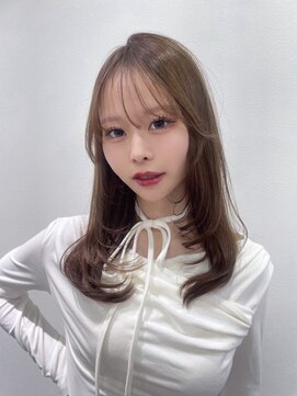 リミット 大宮(limit) レイヤーカット/顔まわりレイヤー/ブリーチ無しダブルカラー