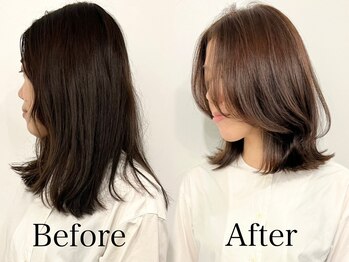 オーソ(AUTHO)の写真/髪や頭皮の悩みに丁寧に寄り添い【人目を気にせずに】ご相談いただけます。[恵比寿][白髪染め][ハイライト]