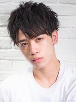 メンズサロン Johnny MEN 下北沢店【ジョニーメン】 men's/メンズ/フェード/リバースセンターパート/ニュアンス