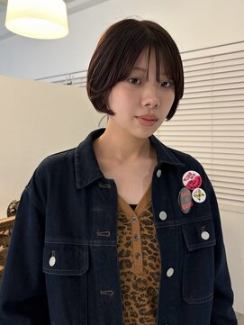 アリソン(Alison) orangebeige shortbob