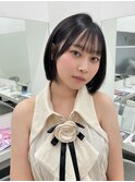 ボブ/レイヤーボブ/渋谷ヘアメ/ヘアメ/タンバルモリ/韓国ヘア