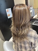 ディックス 五井グランド店(dix) ハイライト×ミルクティーベージュ