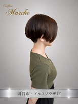 美容室 マルシェ 【岡谷市イルフプラザ1F/美容室マルシェ】_刈上げ前下がり