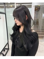 ジゼル 栄 矢場町(Giselle)&nbsp;RENYA オリーブカラー グレージュ 韓国風レイヤーカット