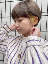 エン(en)&nbsp;ダークパープル/ナチュラルショート/ミルクブラウン/夏/松戸