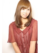 ネオス(neos)&nbsp;小顔に魅せるストレートセミディ