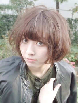 リプル(Ripple) 【Ripple】ナチュラル可愛い ほつれショートボブ【板橋】