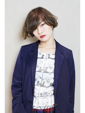 ナヌーク シブヤ(nanuk shibuya) 【nanuk】ヌケ感クールボブ　×　ミントアッシュ