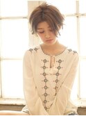 『透明感アンニュイカール』が大人可愛いニュアンスボブ☆