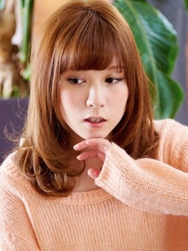 フラミューム(flammeum) 毛先のワンカールで甘さをアピール♪できちゃう♪【平塚】