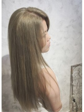 ボヌールヘア(BONHEUR HAIR) ボヌールヘアー 綾瀬【YUKIE】プラチナベージュ