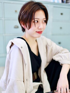 バース(BIRTH) 天神【BIRTH】ハンサムエッジショート★センターパート