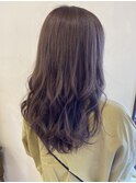 グレージュゆるふわスタイル