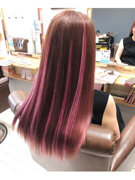 グルック ヘアー リラクゼーション 美章園店(Gluck Hair Relaxation) エクステハイライト