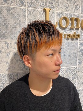 ロンド ストラーダ 心斎橋(Lond strada) 【津賀　涼】お客様photo☆束感韓国マッシュショート刈り上げ☆