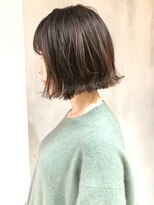 アルバム 銀座(ALBUM GINZA)&nbsp;カーキベージュ_セミウェットウェーブ_ba274331