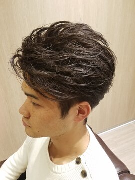 ライール ザ バーバー(Lair the barber) 外国人風&大人のゆるふわウェーブなスタイル