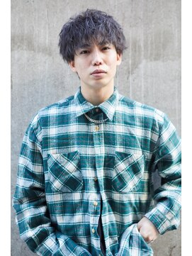 メンズサロンドットリアン(dot. lien) 【men’s salon dot. Tokyo】癖毛風パーマ×無造作バング