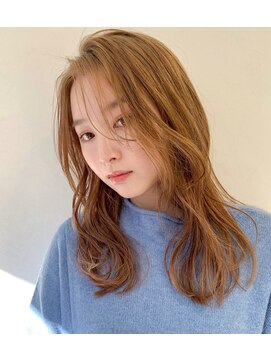 スペイディック 中目黒(SPADIC) 顔まわりレイヤー×ハイトーン