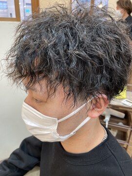 ヘアーゾーン ハチマルハチ 登戸駅前店(Hair Zone 808) スパイラルパーマ