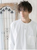 ≪mod's men≫透けバングで優し気◎束感ショートウェットヘアd