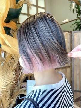 コワフュールトーリ フジグラン店(COIFFURE TORI) インナーホワイトピンク