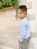 ロカット サロン(Roquat Salon)&nbsp;モテ髪モヒカンキッズカット  【ヘアアレンジ/立川/立川南】