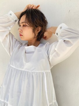 クオン 今泉(quon) 【DAISUKE】リッヂパーマショート　-天神 今泉 薬院-