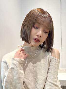 ロンプ(romp) 乾かしてまとまるボブ【romp恵比寿】【元久翔】