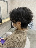センターパート/ウルフ
