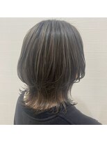 オーリーヘアー(Olliy hair)&nbsp;ウルフカット/グレージュカラー/アースカラー/大人/30代40代50代