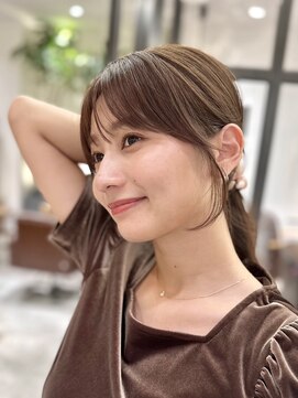 ローネス ギンザ(LONESS ginza) 小顔/流し前髪/似合わせカット/レイヤー/モテ前髪/姫カット/大人